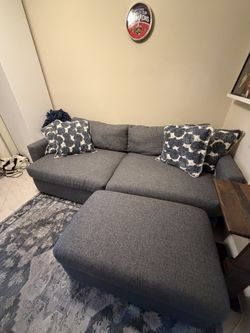 City Furniture “noah” Sofa And Ottoman
