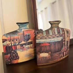 Mediterranean Style Ceramic Vases 