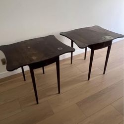 Antique Wooden Side Tables-DIY Project 