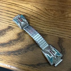 Watch Band “ ThunderBird “
Sterling Silver