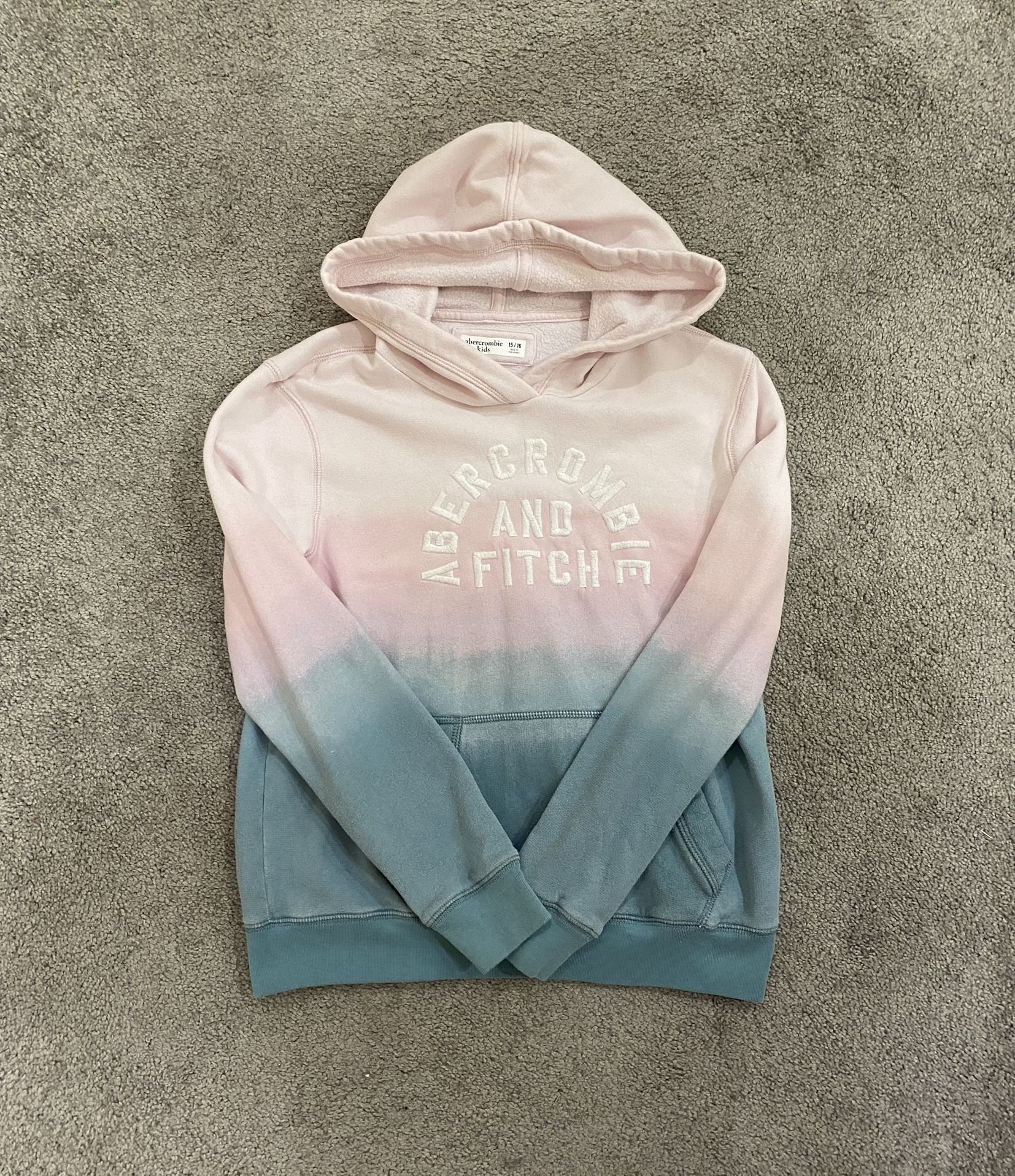 Girls Abercrombie Kids Colorful Fleece  Hoodie size 15/16
