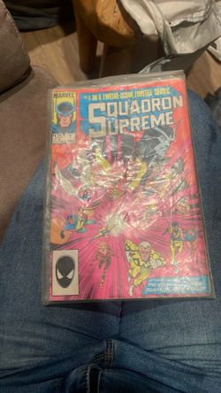 Marvel Squadron Supreme 1st Edition Comic Book