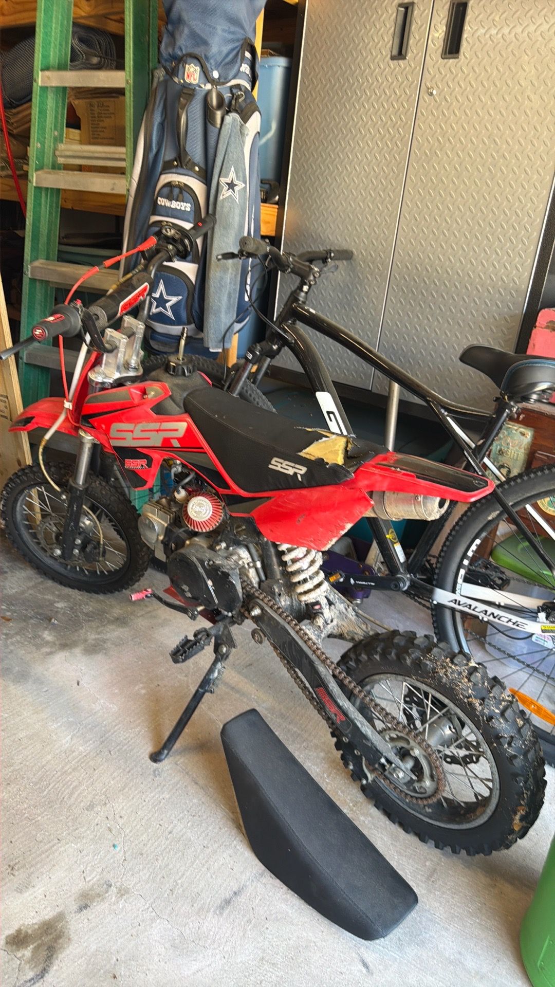 Ssr 110 Riding Dirtbike Ssr 110cc for Sale in Houston, TX - OfferUp