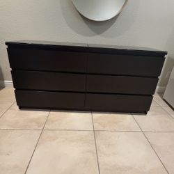 Ikea Dresser Dark Brown 