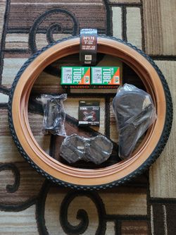 NEW Bicycle Bmx Parts Bundle 24" Black