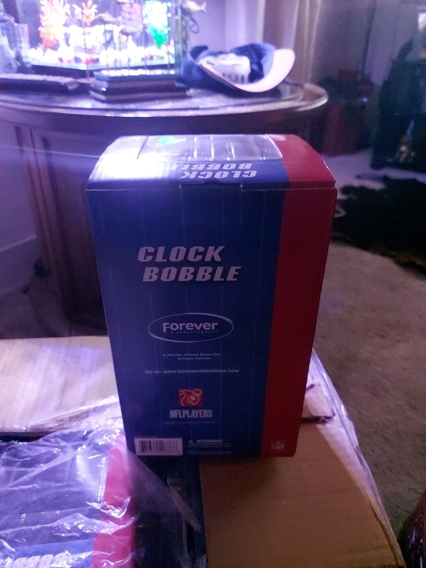 Tom Brady Collectable Clock Bubble