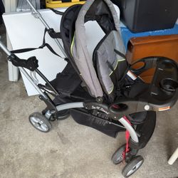 Sit N Stand Double Stroller 