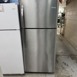 Stainless Steel Frigidaire 21 Cu Ft Refrigerator