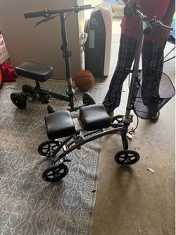 Knee scooters