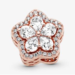 Pandora Rose Sparkling Snowflake Charm with Clear Zirconia - 789224C01