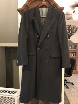 Men's Cashmere & Wool Topcoat 