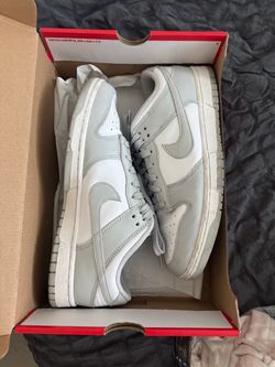 Grey nike dunks size 9.5 men
