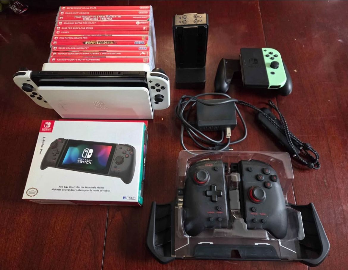 Nintendo Switch Oled Nice Lot