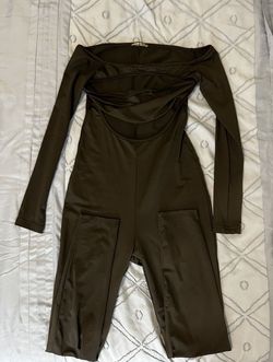 Off Shoulder Jumpsuit 