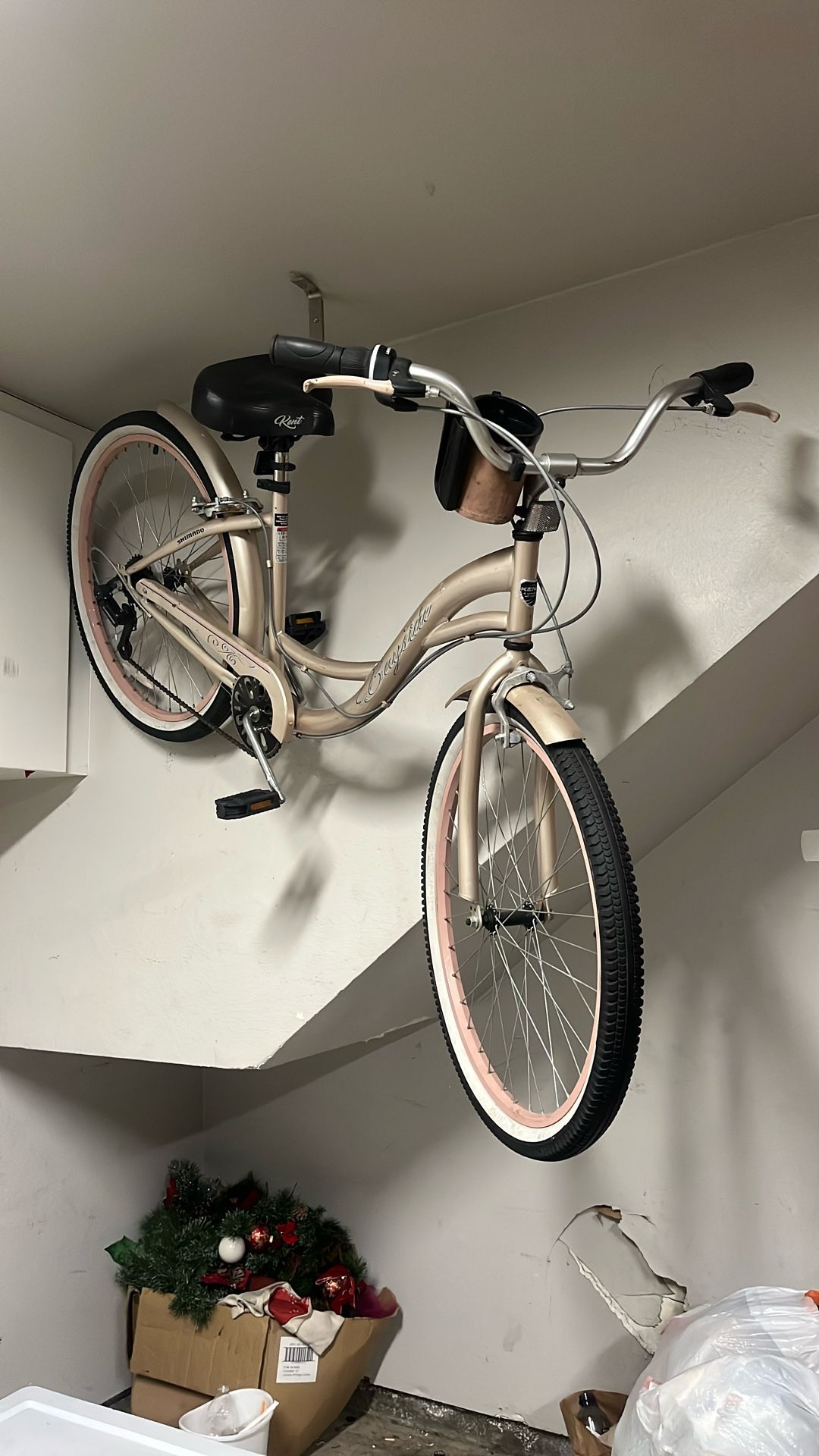 Pink Cruiser Bike