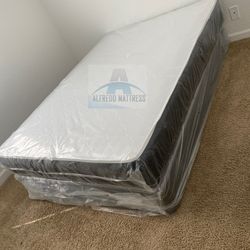 FULL Mattress Set – NEW – Medium Firm Support – Box Spring Included – Delivery Available