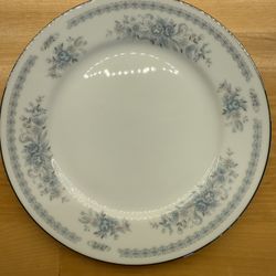 Vintage Porcelain China Christine Flower Plates