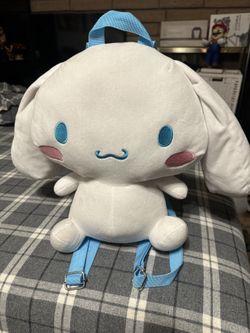 Sanrio Hello KItty Cinnamoroll 16" inch Sitting Pose Plush Backpack