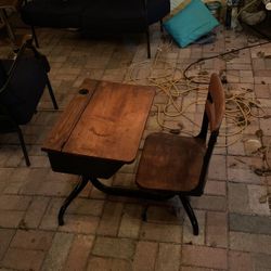 Antique school Desk