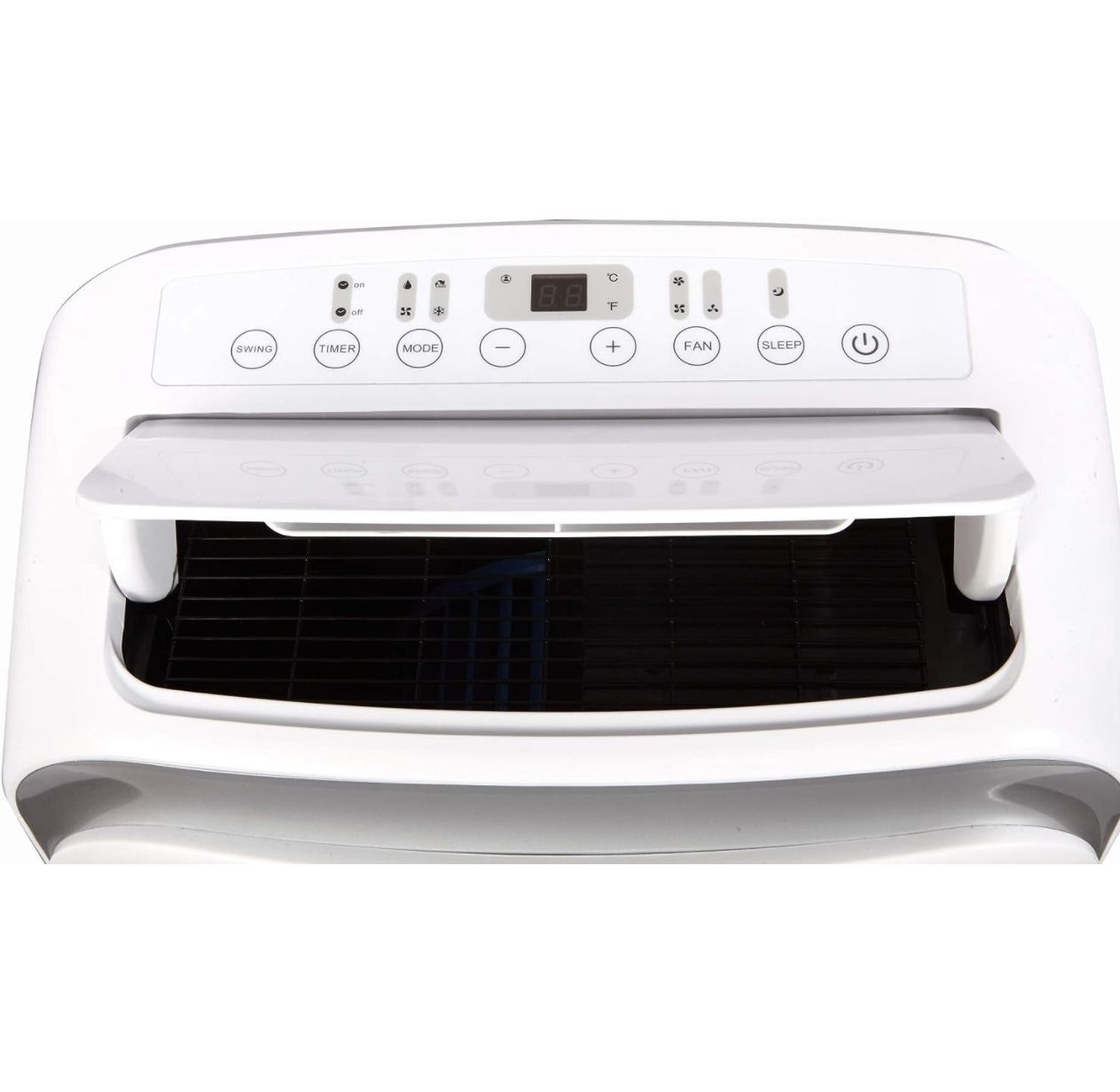Portable Air Conditioner with Dehumidifier and Fan for Rooms up to 550 Sq. Ft. with Remote Control