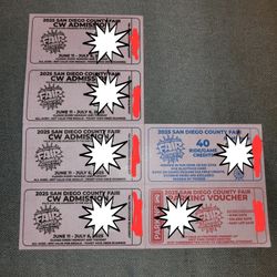 2025 San Diego County Fair Tickets