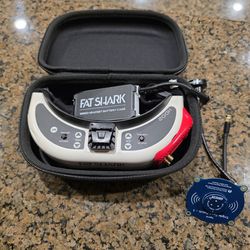 Fat shark hdo2 goggles with rapid fire module