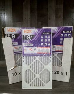 HDX Air Filters 10x20x1