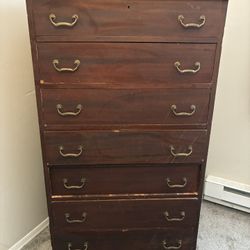 Vintage Wood Dresser