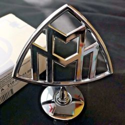 Mercedes Benz Maybach Hood Ornament Emblem Bonnet Badge SEE ALL PICS SOLD SEPARATELY SHIPPING Is AVAILABLE 