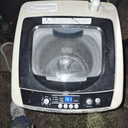 Black And Decker Washing Machine 