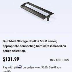 Rep Fitness Shelves For Dumbbells. 
