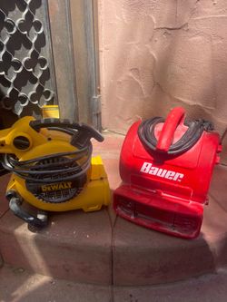 Dewalt + Bauer blowers