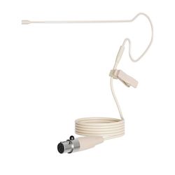 J K Pro Headset Headworn Single Earhook Microphone MIC-J S90 Compatible with Shure Wireless Transmitter