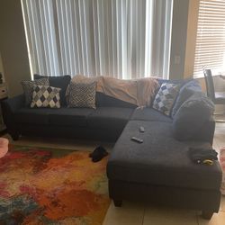 L shaped couch