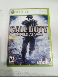 Xbox cod war at war