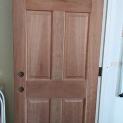 Cherry wood doors