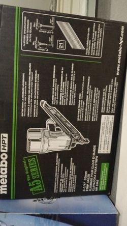 Metabo HPT Strip Nailer A5 Series