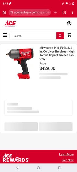 Milwaukee impact used with battery no charger