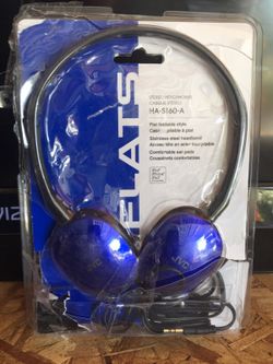 JVC flats headphones