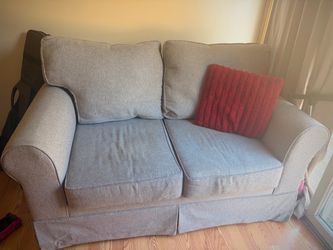 Gray sofas for sale (both)
