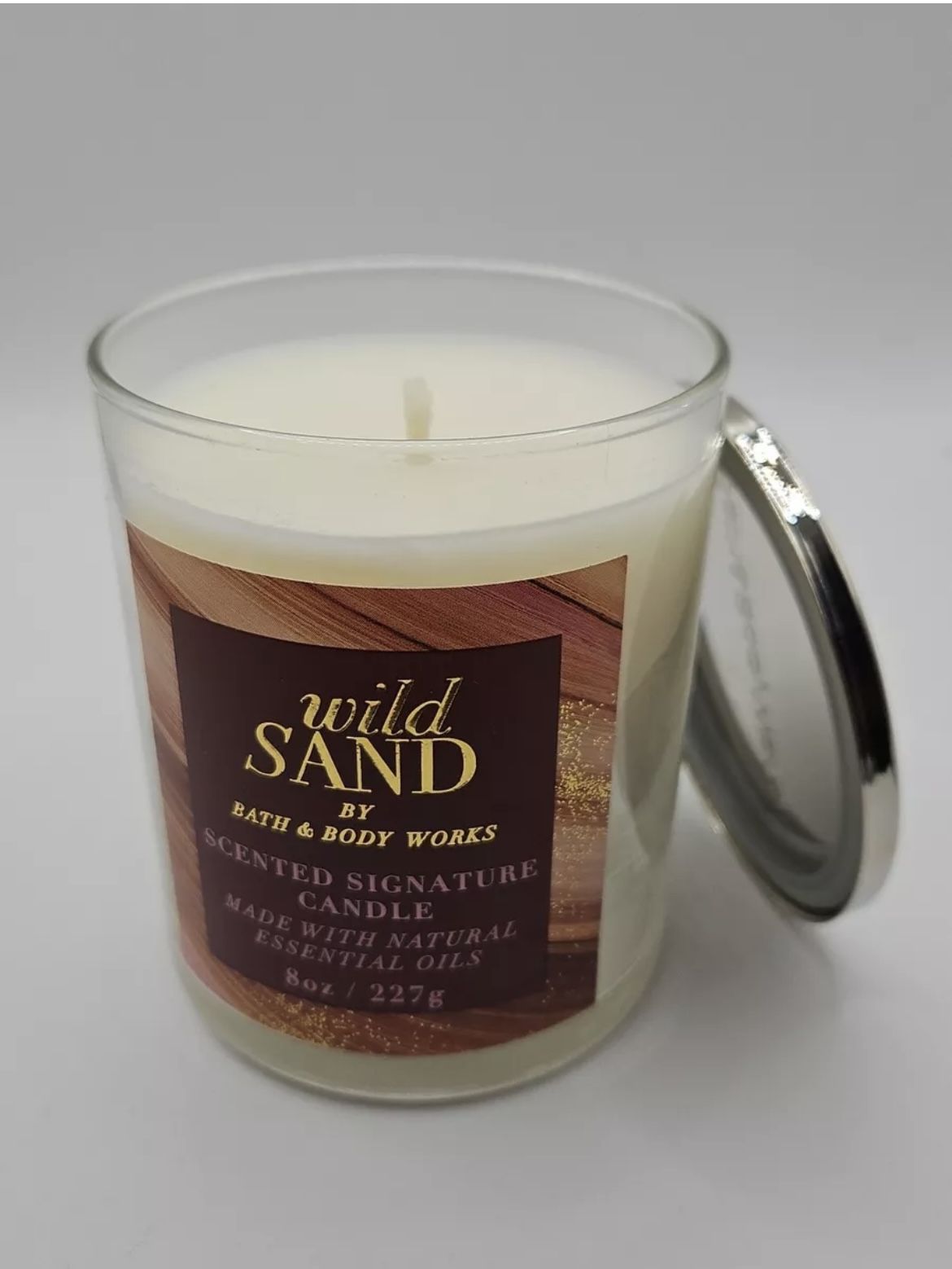 Bath & Body Works Wild Sand Single Wick Candle