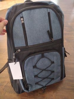 Brand new navy backpack large capacity