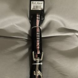 Pink Plaid Dog leash 3/4 Brand New dog Leash