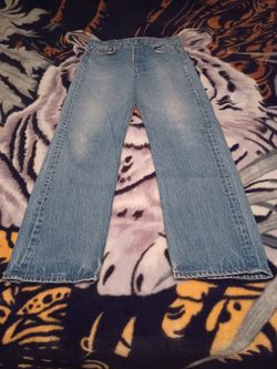 Levi 501 jeans 33w 34L