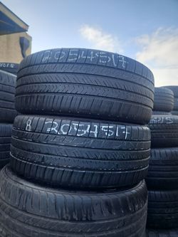 Pair of 205/45/17 Michelin