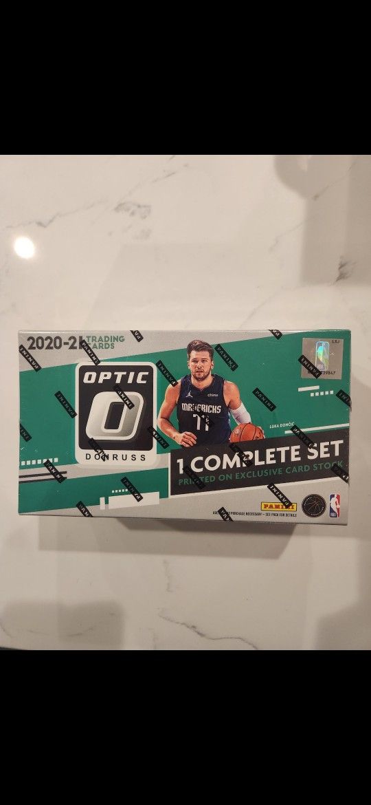 2020-2021 Fanatics Exclusive: Panini Donruss Optic NBA Basketball Complete Set