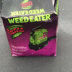 Weed Eater Super Blower/vac