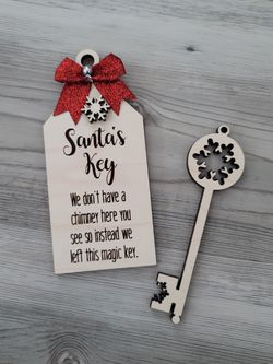 Santa Key ornaments