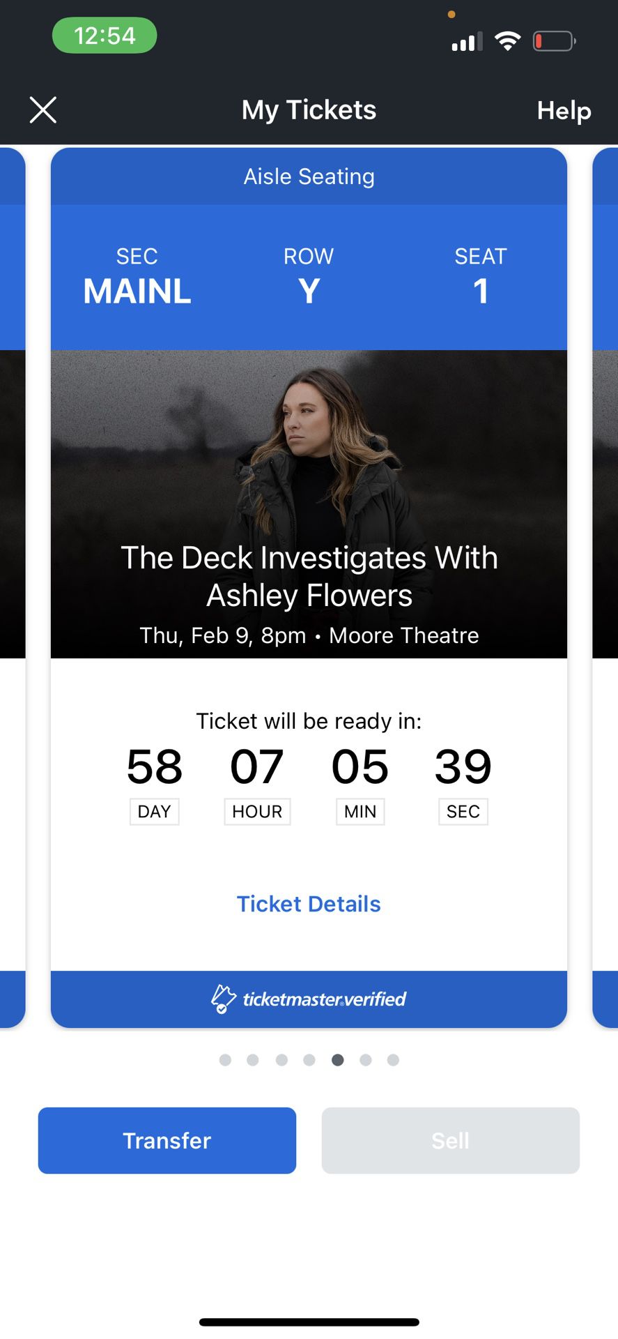 The deck investigates With Ashley Flowers Tickets