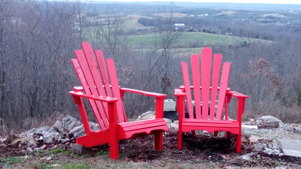 Adirondack Chairs And Tables 'N' More made From Wood Order I Will build Anything